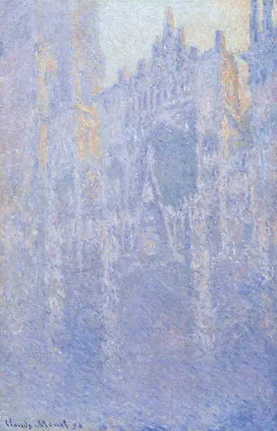 Rouen Cathedral (Morning Effect) Claude Monet